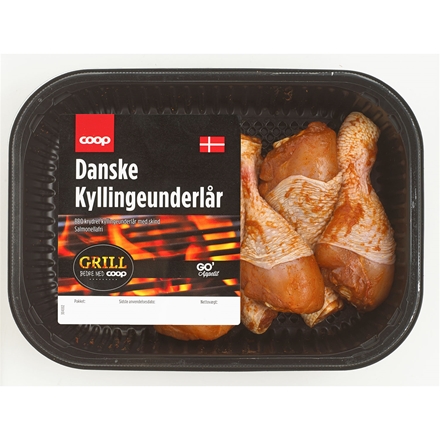 BBQ Kyllingeunderlår 700 g