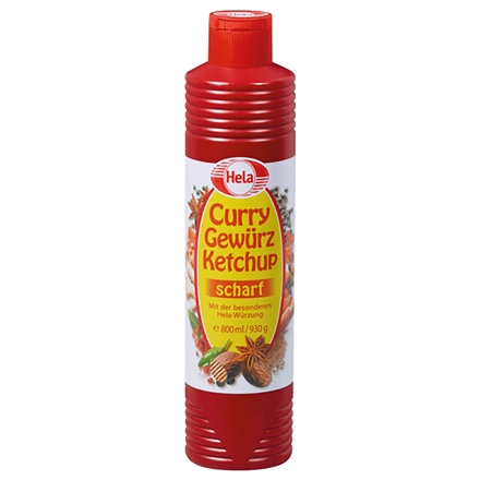 HELA Curry Gewürz Ketchup 800 ml