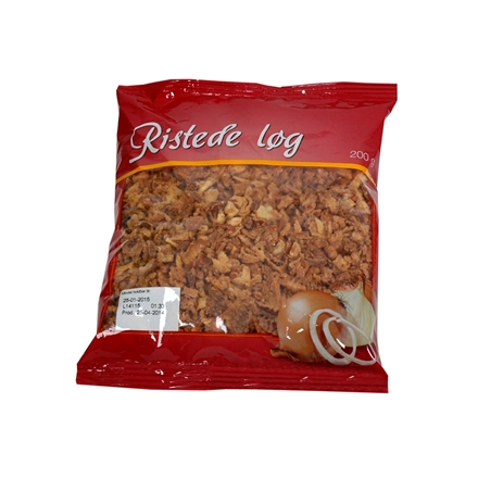 Ristede løg 200gr