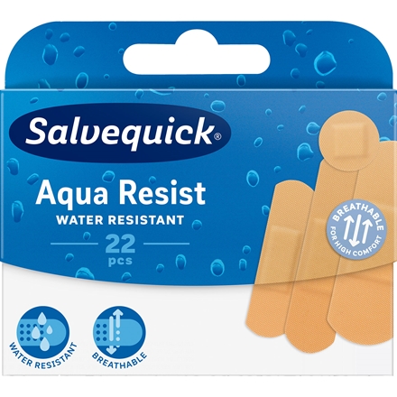 Salvequick Aqua Resist 22 Stk