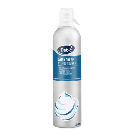 Flødeskum spray uden sukker 700 ml