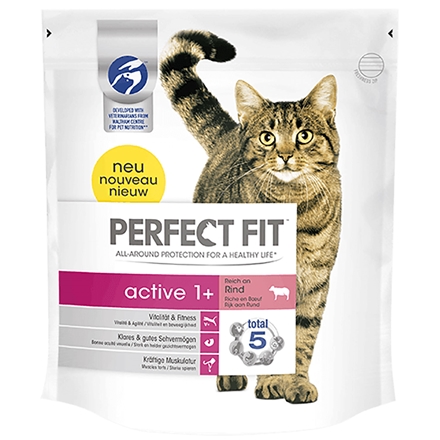 Perfect Fit Active 1+ med oksekød 1,4 kg