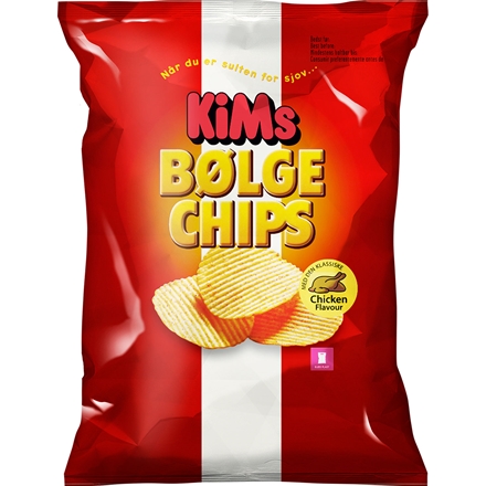 Kims Chips Bølgechips Original 170 g