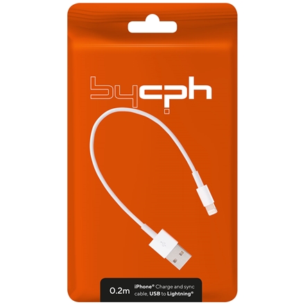 Leki bycph Cable USB to Lightning 0,2 m Kabel