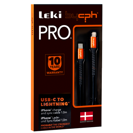 Leki bycph PRO USB-C to Lightning Kabel 1 m