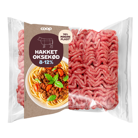 Coop Hakket Oksekød 8-12% 400 g