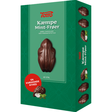 Toms Kæmpe Mintfrøer 45-pak 1,26 kg