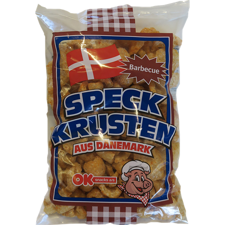 OK Snacks BBQ Flæskesvær 150 g