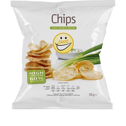 EASIS Chips Sour Cream & Onion 50 g