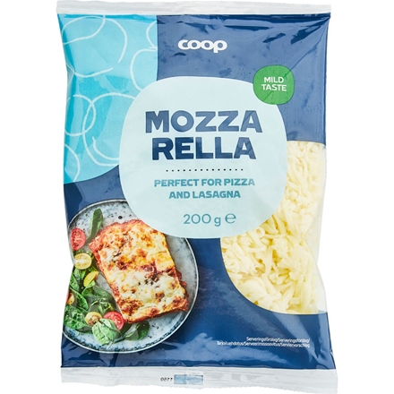 Coop Revet Mozzarella 200 g