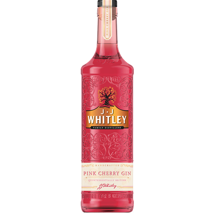 JJ Whitley Pink Cherry Gin 40% 0,7 l