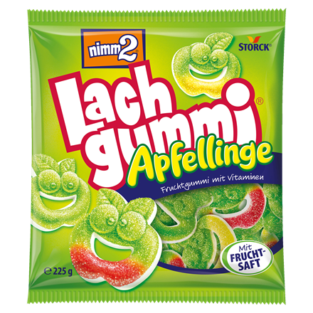 nimm2 Lachgummi Apfelringe 225 g