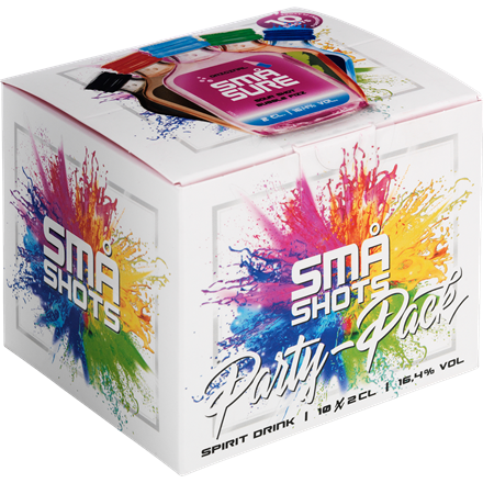 Små Shots Party Pack 16,4% 10-pak 0,20 l