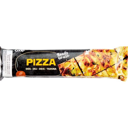 Coop Pizzadej Fuldkorn Fersk 400 g