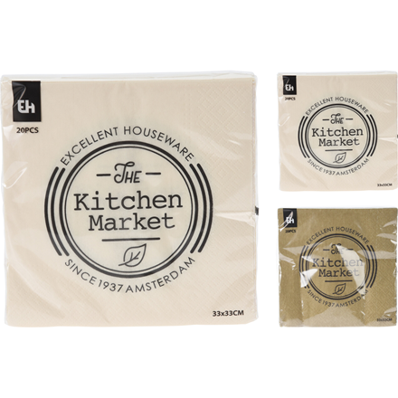 Servietter The Kitchen Market