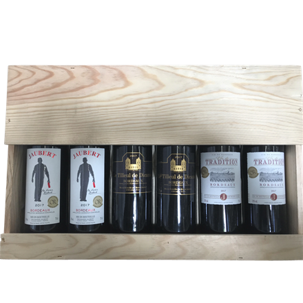 Bordeaux Gaveæske 6x0,75 l 