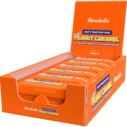 Barebells Bars Soft Peanut Caramel 12x55g