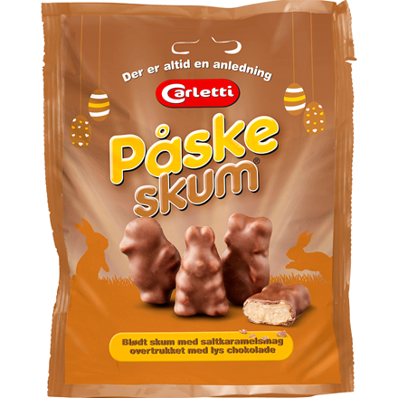 Carletti Påskeskum Saltkaramel 70 g