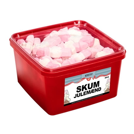 Nordthy Julemænd m/jordbærsmag 800 g