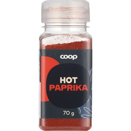 Coop Paprika Hot 70 g