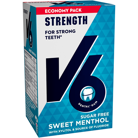 V6 Strength Sweet Menthol 72 g