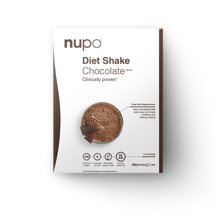 NUPO Diät Shake Chocolate 384 g