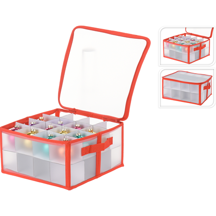 Opbevaringskasse til julekugler