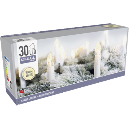 LED Juletræslys 30 stk