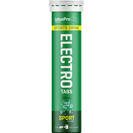 LinusPro Elektrolyt Tabs - Sport 80 g