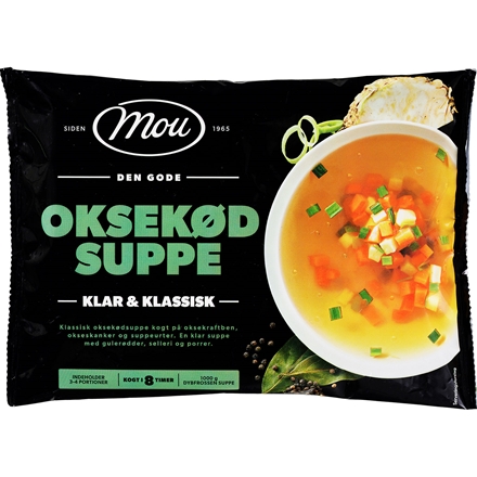 MOU Oksekødsuppe 1 kg