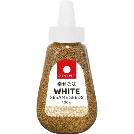 Zenmi Ristede Hvide Sesamfrø 100 g