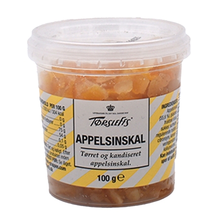 Tørsleffs Kandiseret Appelsinskal 100 g