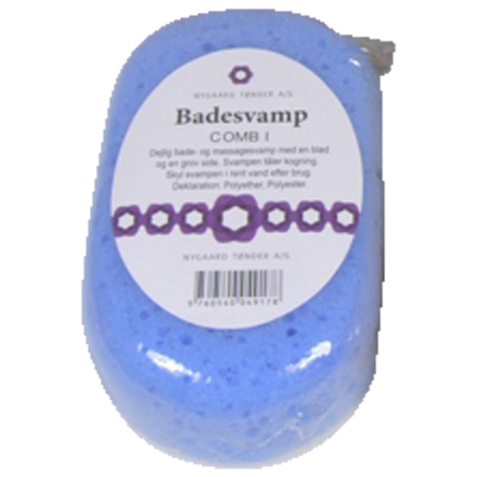 Badesvamp Combi 2i1