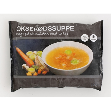 Oksekødssuppe 1 kg