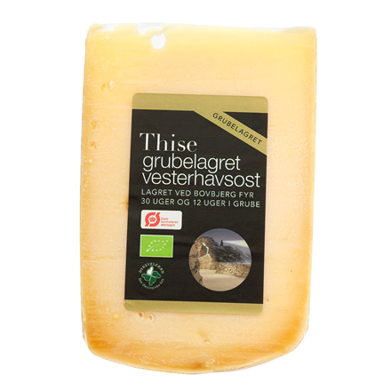Thise Økologisk Vesterhavsost Grubelagret 223 g