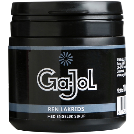 Ga-Jol Cupholder Ren Lakrids 100 g