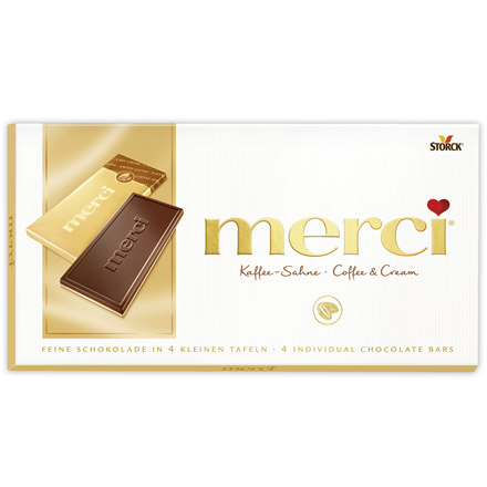 Merci Chocolate Kaffe-Sahne 100 g