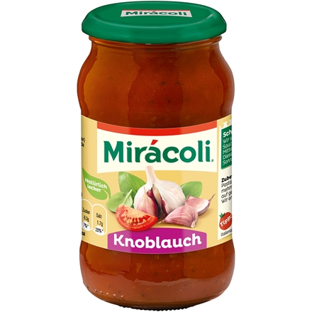 Miracoli Pasta Sauce Hvidløg 400 g