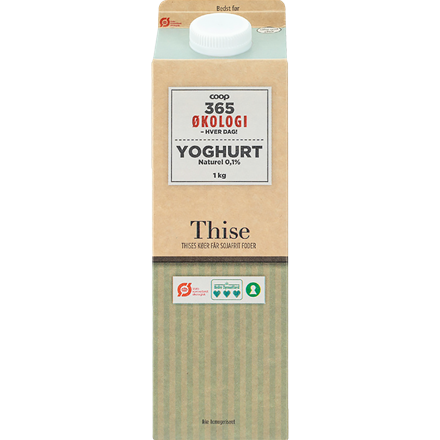365 Økologi Yoghurt Naturel 1 l