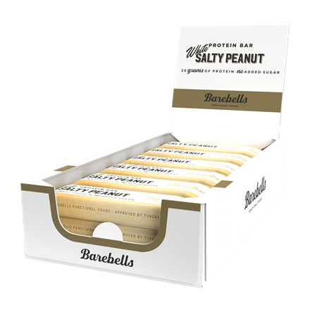 Barebells Bars White Salty Peanut 12x55g
