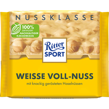 Ritter Sport Weisse Voll Nuss 100 g