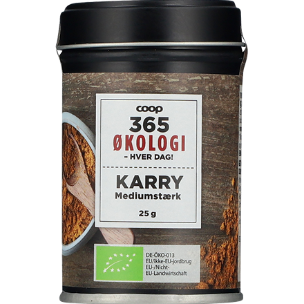 365 Økologi Karry 25 g