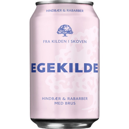 Egekilde Hindbær & Rabarber 24x0,33 l 