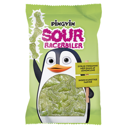 Toms Pingvin Sour Racerbiler 800 g