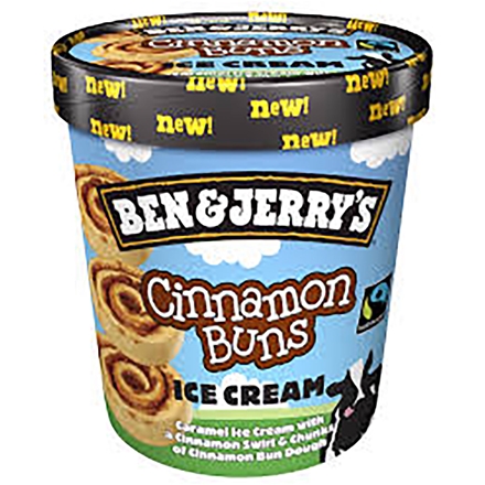 Ben-Jerrys Cinnamon Buns 500 ml