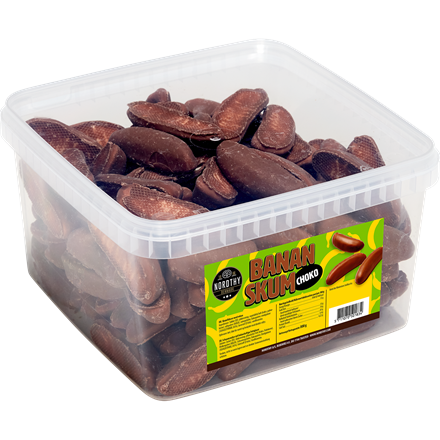 Nordthy Skum Choko Bananer 800 g