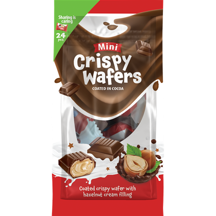 Mini Crispy Wafers 155 g