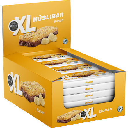 Nordthy Müsli Bar Banan 24 x 50g