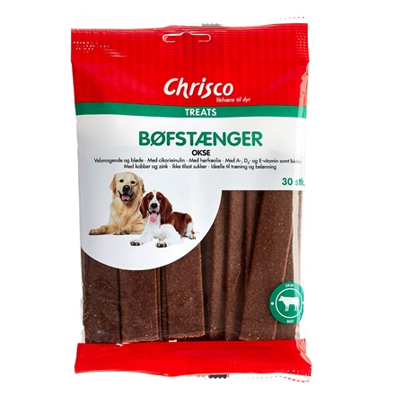 Chrisco - Bøfstænger 30er 300 g