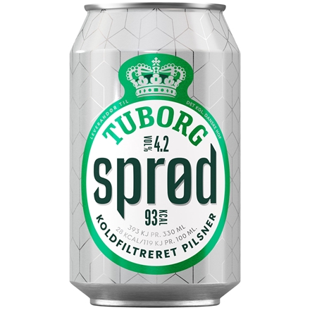 Tuborg Sprød 24x0,33 l